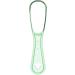 Buy Reusable Double-Sided Tongue Scraper for Adults - Plastic Hygiene Cleaning Brush with Non-Slip Handle | Fresh Breath Tool - Light Green - Buy Online on GoSupps.com