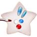 Resin Nail Art Palette Star Shaped Painting Color Mixing Plate Cosmetic Mixing Tools White Brushes - Buy Online on GoSupps.com
