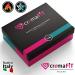 CREMAFIT Hot-Cold Effect Cream Gel Set | Light Legs Treatment - Reduce Water Retention | Made in Italy 300ml - Buy Online on GoSupps.com