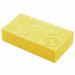 Bath Sponges for Adults Bath Sponge Mesh Pouf Bath Sponge Foam Loofah Sponge (Size : Yellow)