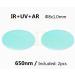 Gzikai 8mmx1mm 650nm UV AR IR Cut Filter - Pack of 2 | Optical Blocking Glasses Filter for Camera Lens - Buy Online on GoSupps.com