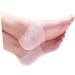 NOLITOY Gel Heel Socks - 3 Pairs of Women's White Foot Protectors | Silicone Gel Material for Comfort & Relief - Buy Online on GoSupps.com