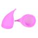 Menstrual Cup Silicone Women Reusable Menstrual Cup Collector Safe Female Period Lady Feminine Hygiene Cup(Purple)