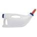 Self Feeding Bottle 4L Calf Milk Feeder with Handle - Cow, Sheep, Lamb Nursing Bottle Holder - Buy Online on GoSupps.com