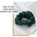 Silk Satin Sleeping Eye Mask - Dark Green Sleep Mask for Men & Women | Soft Breathable Blackout Eye Cover | Perfect Travel & Wedding Gift - Buy Online on GoSupps.com