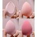 4-Pack Pink Makeup Sponges Blender Set - Flawless Foundation Applicator with Egg Case & Holder - Buy Online on GoSupps.com