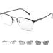Shop Miryea Photochrome Progressive Multifocus Reading Glasses - Blue Light Blocking Black 2.5x - International Shipping Available! - Buy Online on GoSupps.com
