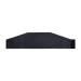 USB-heated lumbar belt warm men and women against the cold waist of thickened heated 5 V waist belt NDH182 (Black One Size) Black Semural size