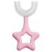 Safe Silicone Head Kids U-Shaped Toothbrush - Whole Mouth Cleaning Child-Friendly Washable Toothbrush