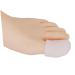HEALEEP Toe Straightener & Bunion Spreader Gel Protectors - Foot Dilator & Thumb Protector for Bunion Relief - White Toe Separator pair - Buy Online on GoSupps.com