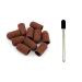 Nail drill with grinding tapes grinding sleeve 150 parts/set nail grinding straps.