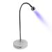 ALLKEM Flash Cure UV LED Gel Portable Goose Neck Nail Lamp Light for UV LED Gel Nail Polish for Professional and Home use
