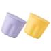 Housoutil 2 Sets Pp Washing Bowl Silicone Makeup Mat Silicone Brush Cleaning Pad Brush Cleaner Kit Makeup Tool Cleaner Beauty Brush Scrubber Bowl Beauty Tools Silica Gel Portable Washer 8.5x8CM As Shown
