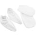 Ipetboom 4 Pairs Bath Mitt Beach Kerchief for Women Paraffin Wax Gloves Foot Spa Cover Bath Mitt Insulated Bottle Bag Laundry Dispenser Insulated Gloves Product White Hand - Buy Online on GoSupps.com