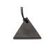 Shungite Pendant Stone for Chakra and Energy Balancing (Triangle)