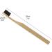 Zumaha Biodegradable Toothbrush Set - Eco-Friendly Wood Soft Bristles Pack of 2 (Black & White) - Buy Online on GoSupps.com