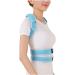 Adjustable Posture Corrector Back Support & Shoulder Brace - Improve Posture for Men & Women (S Code Blue - Buy Online on GoSupps.com