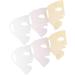 Mipcase 18pi ces Couvertures Silicone Pour Masques Faciaux R utilisables Support Pour Masques Optimise Absorption Des Soins Peau De Silicone Transparent Dor  - Buy Online on GoSupps.com