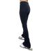 UniqGarb Figure Skating Practice Pants - Polar Fleece Thermal Black/Blue/Purple - Adult M (8-10) - Buy Online on GoSupps.com
