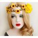 OdetoJoy Sunflower Headband - Vintage Floral Hair Accessories for Women & Brides | Wedding Flower Crown & Hair Vine - Buy Online on GoSupps.com