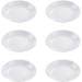Zerodeko 6pcs Ceramic Saucer Sauce Storage Container Snack Bowl Japanese Soy Sauce 5inch Round Plate Pinch Prep Bowls Ketchup Seasoning Small Dipping Snack Plate Ceramics White re-usable - Buy Online on GoSupps.com