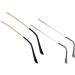 Ultechnovo 10 Pairs of Metal & Plastic Glasses Replacement Legs - Durable Spectacle Arm & Sunglasses Brackets with Screwdriver - Color Sorted 5 St. Pack - Buy Online on GoSupps.com