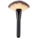 1Pc Big Black Fan Top Brush Makeup Tools Fan Face Brush ConConcealer Powder Blush Nose Wipe Brush Makeup Tool and Other Accessorie Convenient to Carry Fan Brushes Beauty and Personal Care Face Brushes