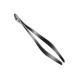 Healeved 1pc Stainless Steel Pig Hair Clip Manual Tweezer Hair Remover Cooking Tweezer Fish Bone Pincer Hair Tweezer Hair Removal Tool Kitchen Supply Precision Tweezer Food Tweezer