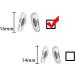 Shop HICYCLE2 Ray-Ban Replacement Nose Pads for Aviator RB3025 RB3026 RB3447 & More | Sunglasses Repair Kits & Bonus Case - Buy Online on GoSupps.com
