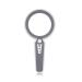 30X HD Reading Magnifying Glasses 3 Lighting Modes 12 LED Handheld Magnifying Glass High Power Lighted Magnifier for Repair Coin (Grey White)