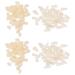 200pcs Dental Temporary Crown Veneers Kit - Tooth Repair Replacements - Beige - Buy Online on GoSupps.com
