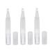 SKISUNO Rotary Tool 3pcs Makeup Pen Double Eyelid Pen Cosmetics Pens Rotating Pen Hair Removal Glue Pen Transparent Rotating Pen