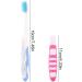 Regerly 8-Piece Foldable Travel Toothbrush Set - Mini Portable Soft Bristle Brushes for Camping & Travel - Buy Online on GoSupps.com