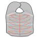 Hair Cutting Collar Waterproof Salon Neck Cape Hair Stylist Cutting Collar Professional Hairdressing Hair Cutting Guide Cape Neck Wrap Magnetic Cutting Collar(grey)