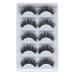 3D Faux Mink Handmade False Eyelashes - Dramatic Crossed Cluster - 5 Pairs - Buy Online on GoSupps.com