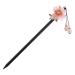 1pc Peach Blossom Wooden Hair Clasp Flower Hair Clips for Women Flower Hair Chopsticks Vintage Hair Chopsticks Hair Jewels for Women Wood Hairpin Miss Alloy Tassel Hair Stick