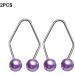 miduoidn Smiling Refinement Cheeks Dimples Maker Beads for Women and Girls Strong and Effective Metal Natural Dimples Maker Purple - Buy Online on GoSupps.com