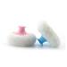 POPETPOP 4 Pi ces ponge En Poudre Houpette Houppette En Peluche Poudres De Houppette Pour Pour Le Corps Houppette Pour Le Corps De B b Lavable Poudre Min rale Nouveau N e