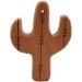 Wendysun 2pcs Cartoon Wood Teether - Natural Animal Cactus Shape for Baby Teething - Beech Teether DIY Pendant Toy - Buy Online on GoSupps.com