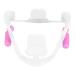 Mouth opener - 3d mouth opener oral mouth opener dental 3D dental oral intraoral cheeklipper holder orthodontic mouthpath opener dental accessories (white)