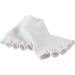 minkissy 3 Pairs Gel Socks for Feet Foot Moisturizing Socks Big Toe Separators Gel Toe Feet Sock Gel Socks for Cracked Feet Cracked Foot Socks White Nursing Supplies Five Toes - Buy Online on GoSupps.com