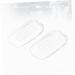 FRCOLOR Clear Silicone Foot Care Insoles - Invisible Heel Cushion for Ultimate Comfort - International Shipping - Buy Online on GoSupps.com