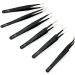 6pcs Stainless Antistatic Precision Tweezers BGA Set for Women Hair Remover & Beauty Instrument - Buy Online on GoSupps.com