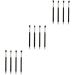 Hemoton 12 Pcs Eye Make-up Brush Kit Makeup Brush Lip Scruber Eye Shadow Brush Theive Cosmetics Makeup Tool - Buy Online on GoSupps.com