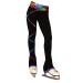 Ice Fire Figure Skating Criss Cross Pants - Silver Sky 10-12 Years