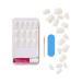 KISS Salon Acrylic Natural Nails Euphoria Medium Length Kit | DIY Manicure Set with Pink Gel Nail Glue | 28 Nails, Mini File, Manicure Stick | Ultra-Smooth Finish - Buy Online on GoSupps.com