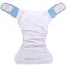 Adjustable Adult Cloth Diapers Pants - Washable & Reusable Incontinence Care Underwear (Blue) - Buy Online on GoSupps.com