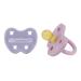 Hevea Natural Rubber Pacifier - Round Shape 3+ Months Pack of 2 (Light Orchid & Sandy Nude) - Eco-Friendly Baby Soothers - Buy Online on GoSupps.com