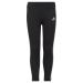 adidas Girls Leggings Lk 3s Tight 7-8 Years Black/White