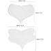 Silicone Anti Wrinkle Chest Pad - Reusable Breast Skin Care Patch for Cleavage Wrinkles - Butterflies Shape - Buy Online on GoSupps.com